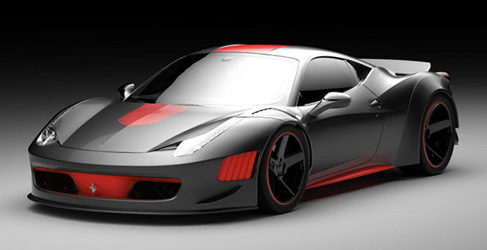 Ferrari F458 Curseive