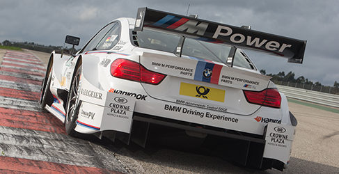 Trasera del BMW M4 DTM