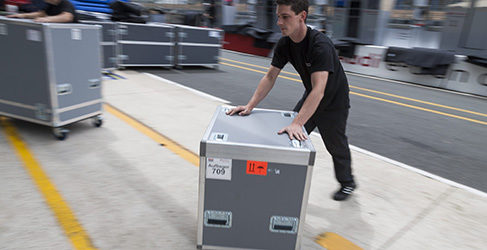 Contenedores para transporte por avión