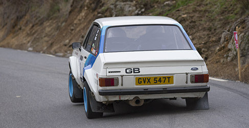 El espectáculo estuvo presente en el Rally de España de Históricos