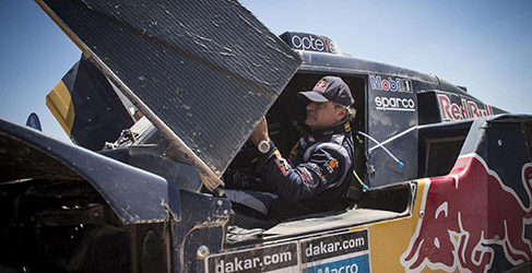 Carlos Sainz en el Dakar