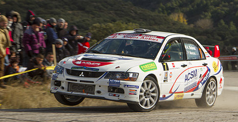 José Antonio Suárez en el Rally de Madrid