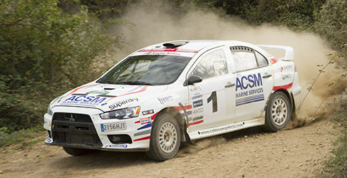 Xevi Pons y su Mitsubishi Lancer EVO X