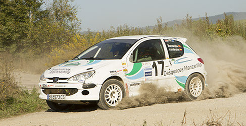 Manuel Gómez Manzanilla y su Peugeot 206 RC