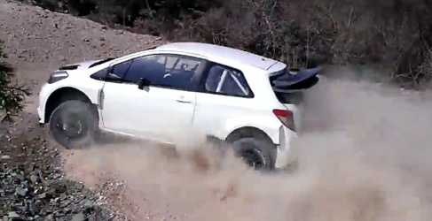 test toyota yaris wrc