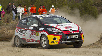 Nil Solans ganaba su primera prueba con el Fiesta R2