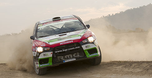 Benito Guerra en el Rally de Lorca