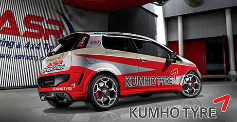 Así es el Abarth Grande Punto de ASR Rallyeschool