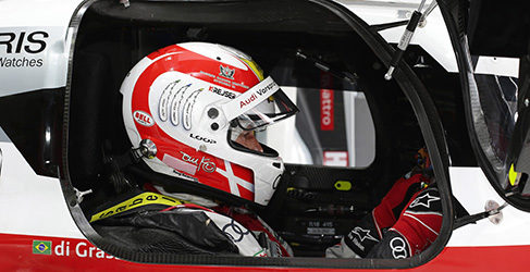 Cockpit del Audi R18 etron quattro