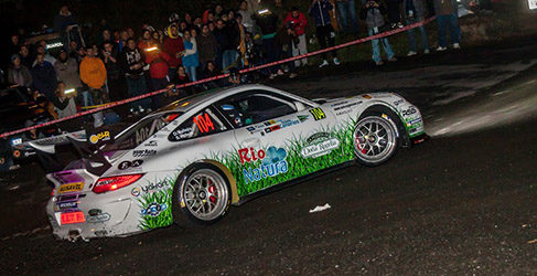 Sergio Vallejo en el Rally Islas Canarias