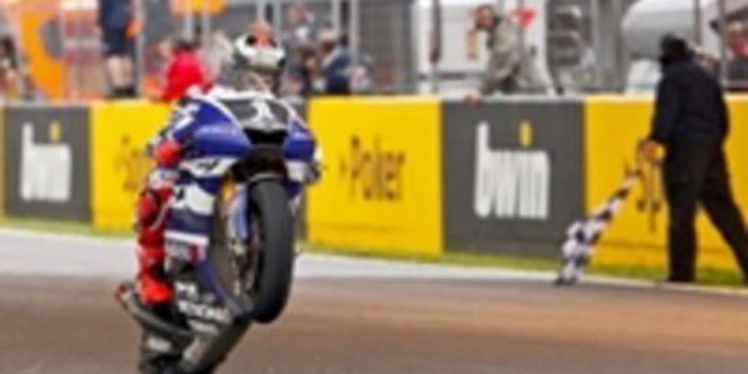 Primer triunfo de la temporada y liderato para Jorge Lorenzo