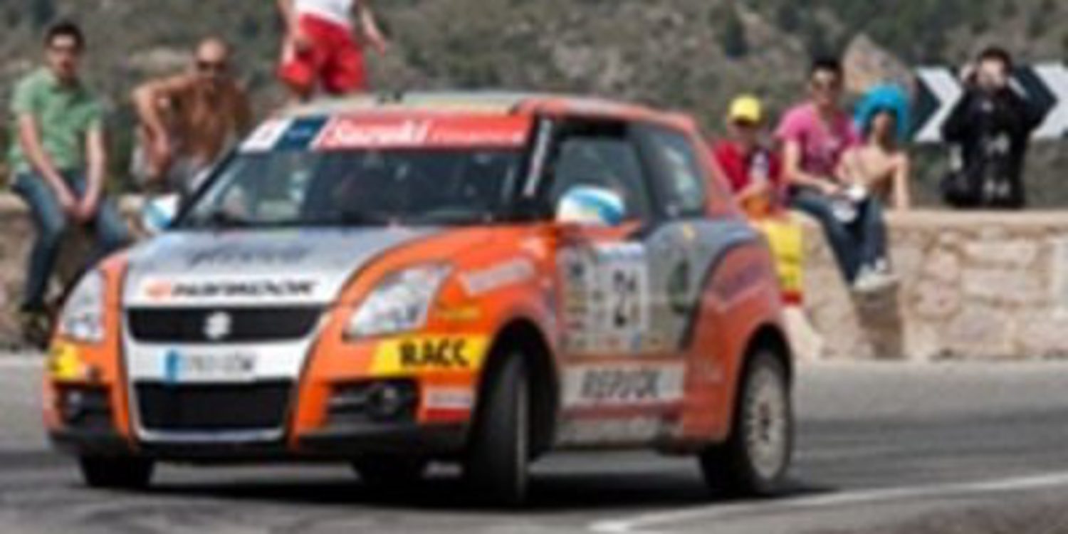 Pablo Pazó se impone en el Rallye de La Vila en la Copa Suzuki Swift