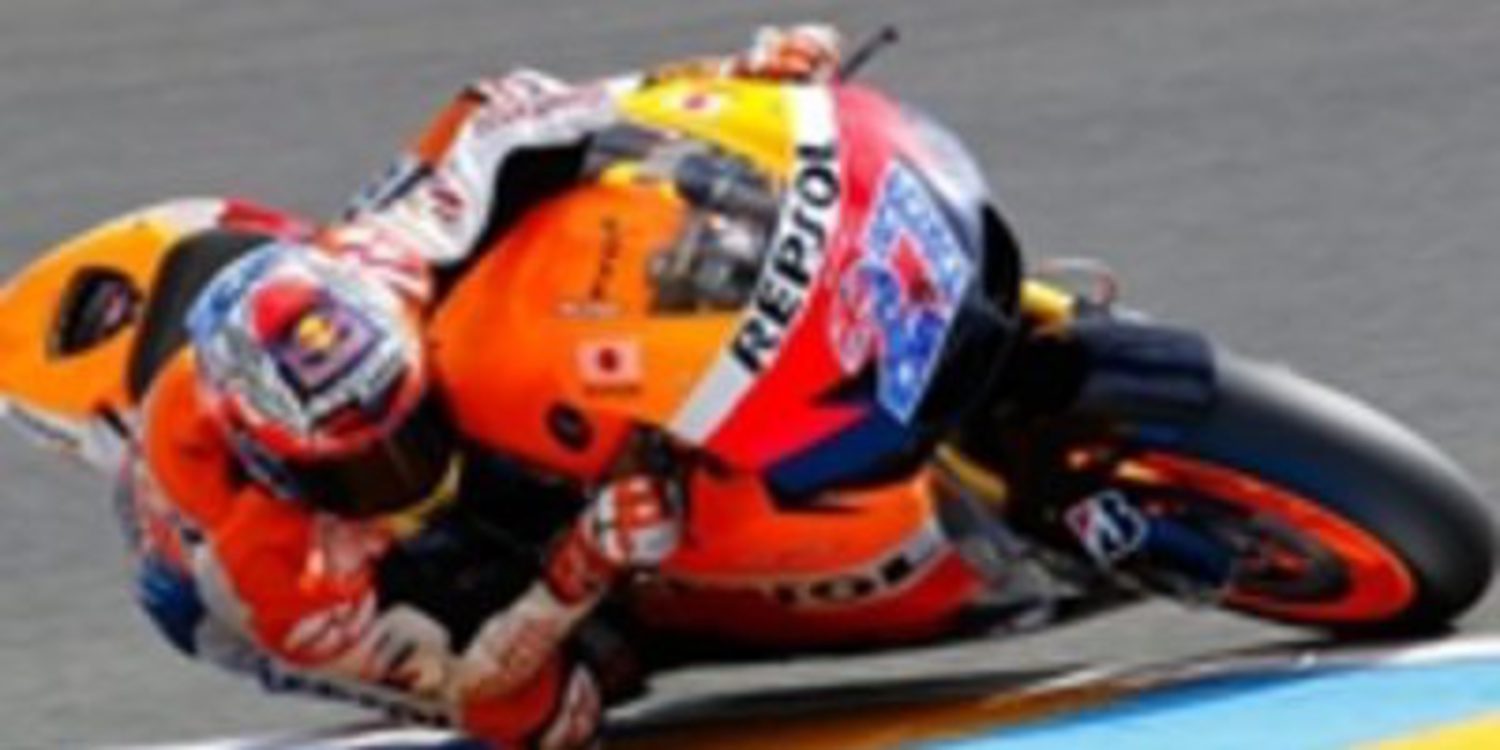 Casey Stoner hace pleno en Le Mans