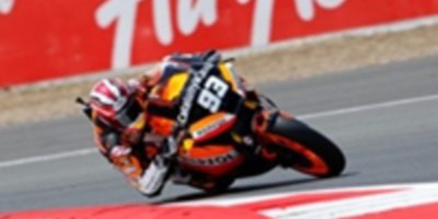Márquez logra su primera pole en Moto2