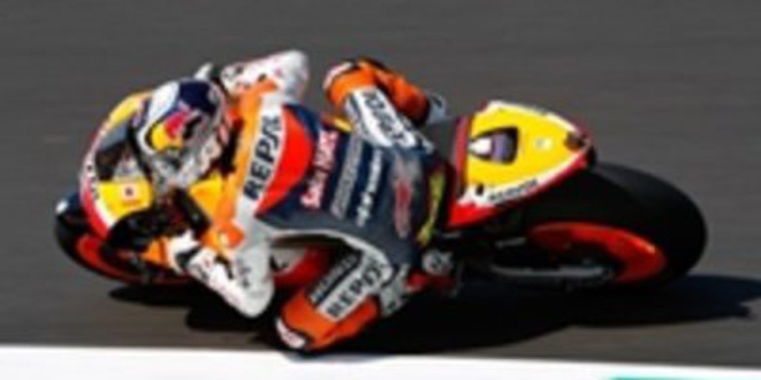 Dovizioso lidera la FP2 de Mugello bajo la lluvia