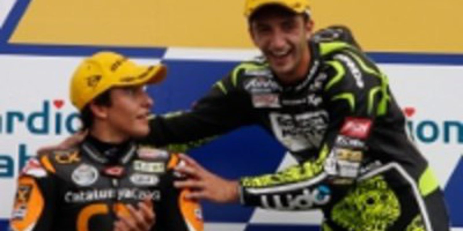 Márquez queda segundo en Moto 2 y recorta distancias con Bradl