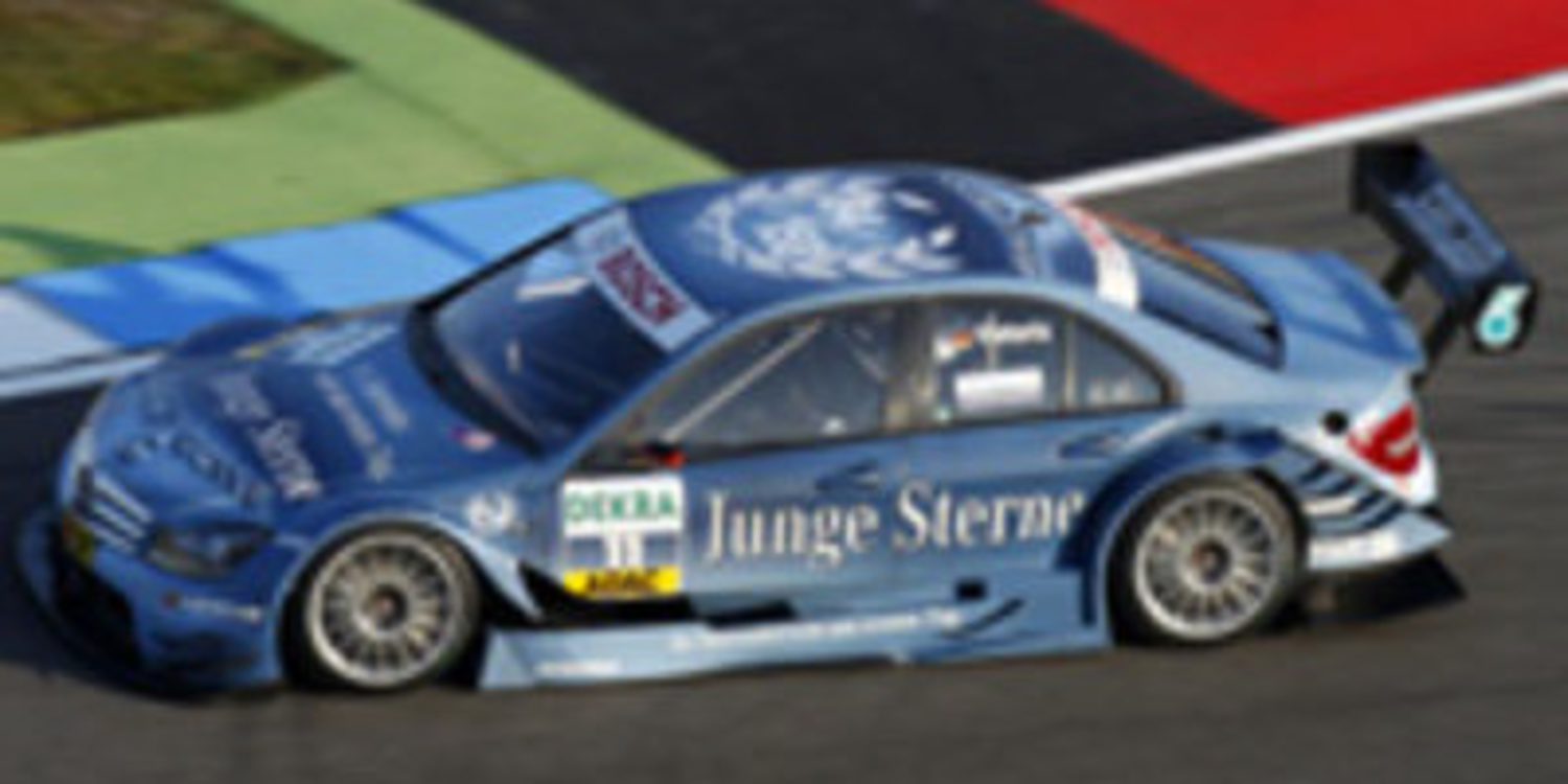 Miguel Molina sella la temporada del DTM con su primer podio