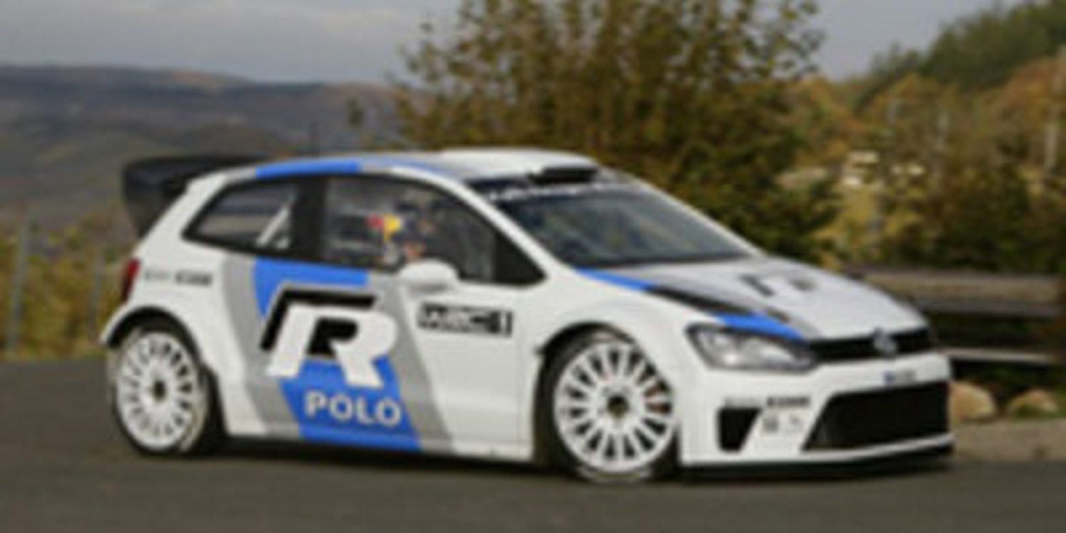 Primer test del Volkswagen Polo R WRC, que competirá en 2013