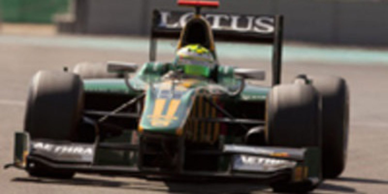 El debutante James Calado, vencedor en la segunda carrera de GP2
