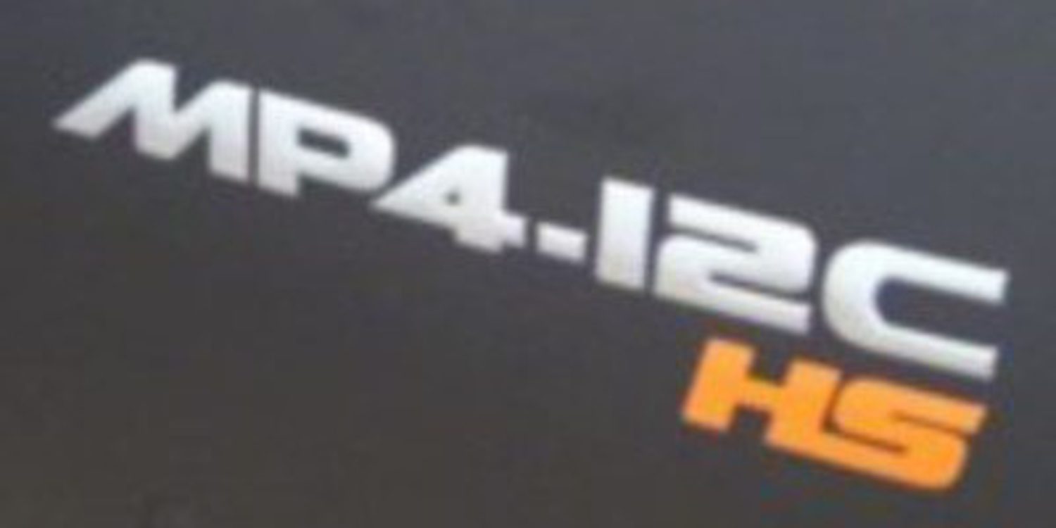 Edición hiperlimitada del McLaren MP4-12C