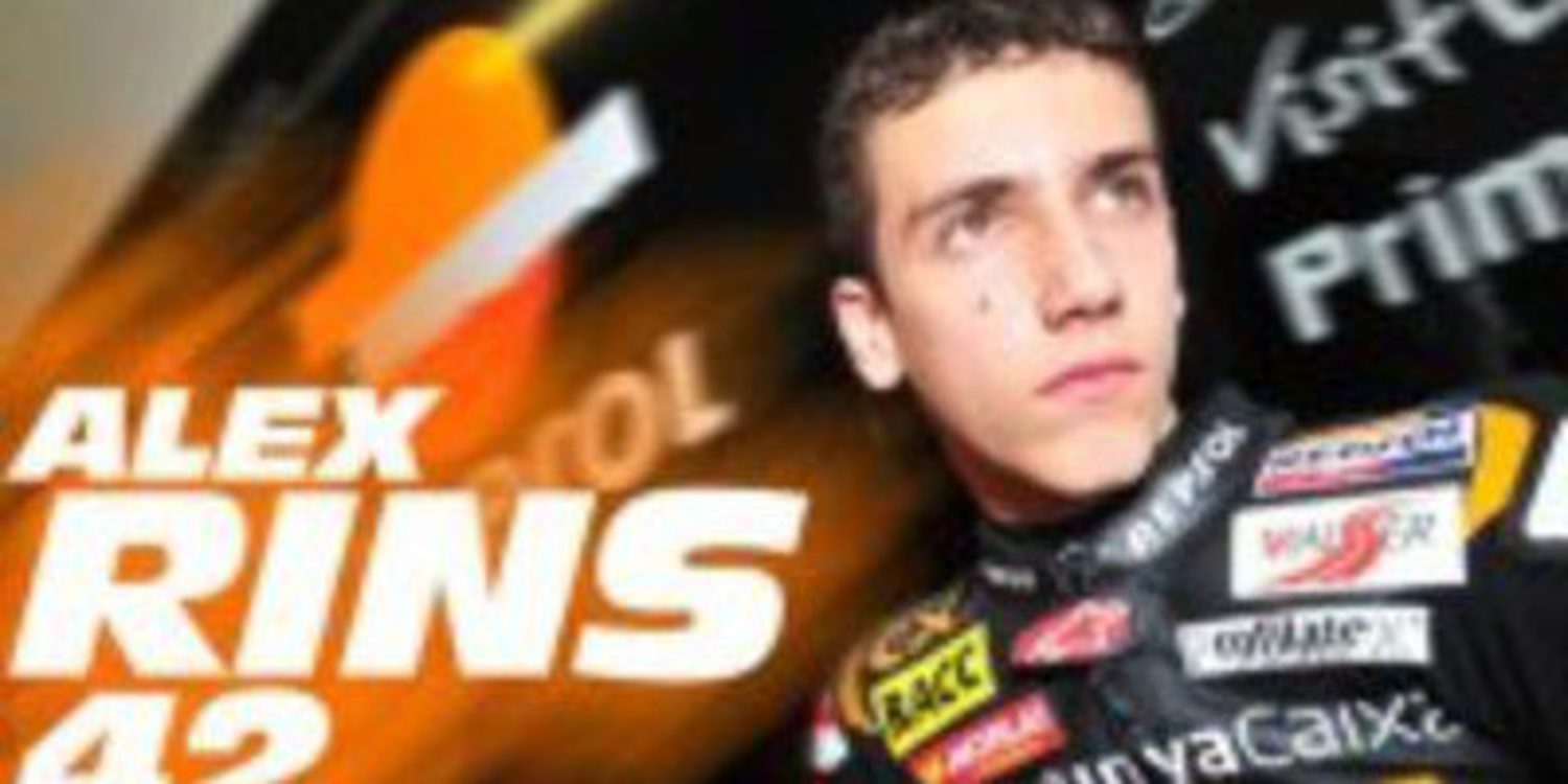 Álex Rins se lesiona el hombro en la pretemporada