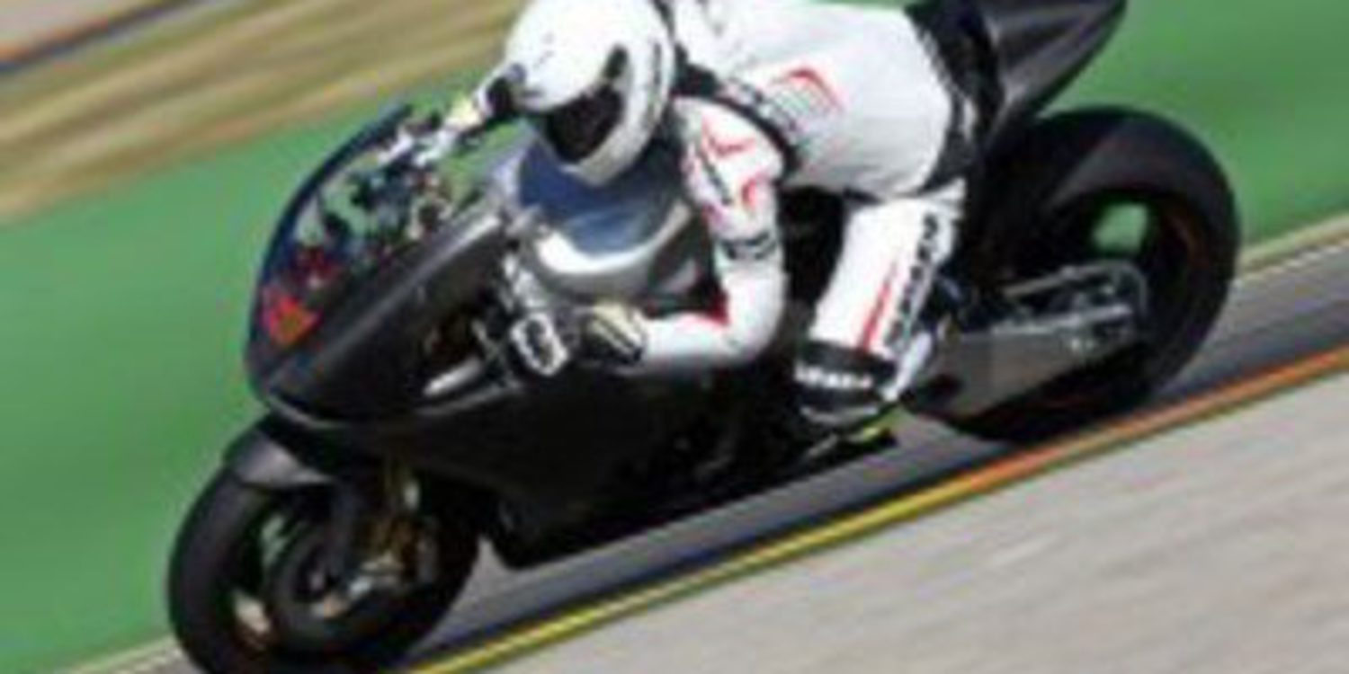 Aleix Espargaró muy contento con su Aprilia CRT de Aspar