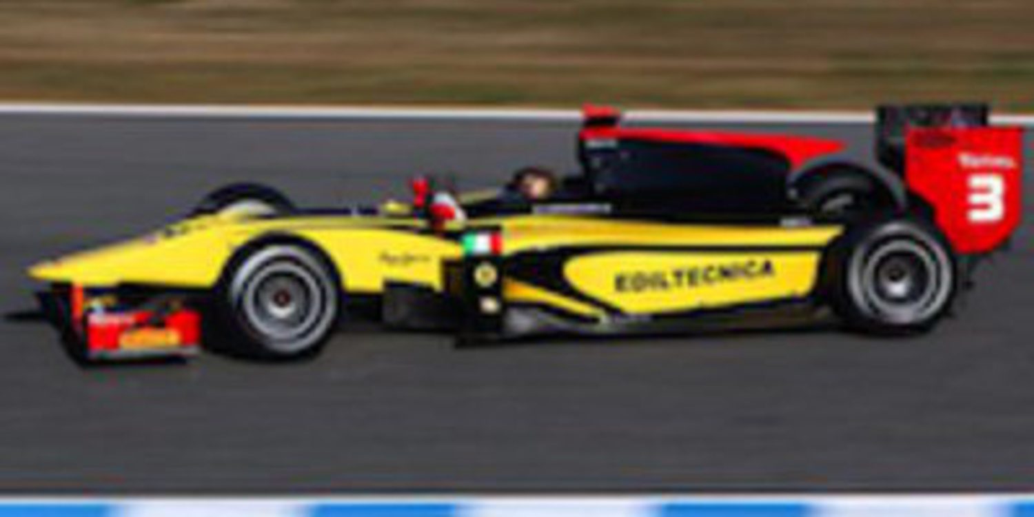 Arranca la pretemporada de GP2 con Davide Valsecchi y DAMS en cabeza