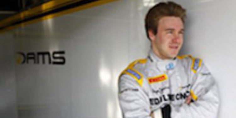 Davide Valsecchi pone una marcha más en la tercera jornada de test de GP2 en Jerez