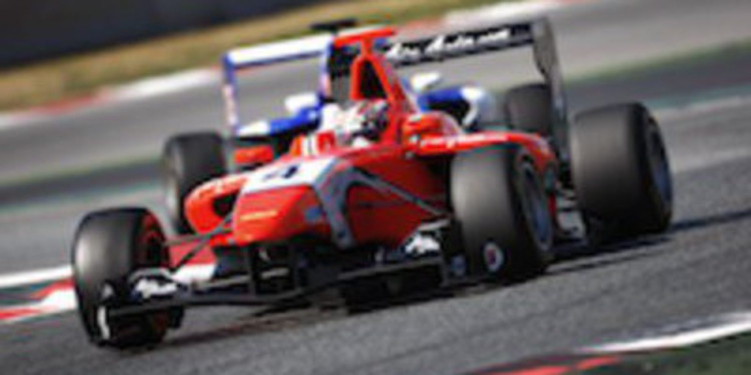 Mitch Evans el más rápido en el primer día de test GP3 en Barcelona
