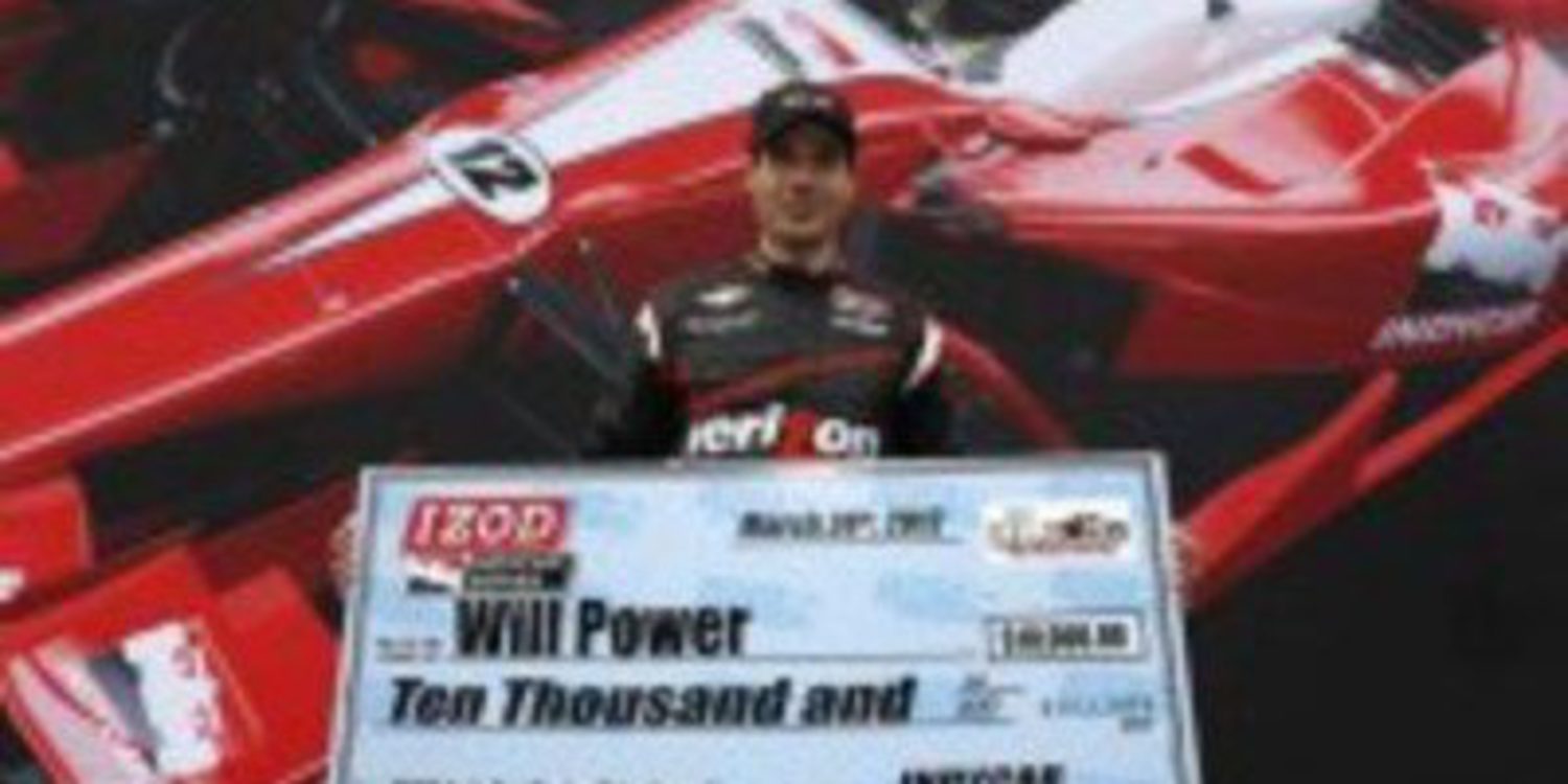 Will Power arranca en St. Petersburgo con una Pole