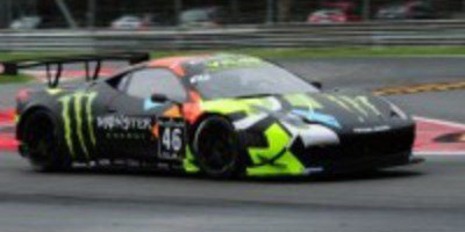 Valentino Rossi termina en la posición 18ª en la Blacpain Endurance Series