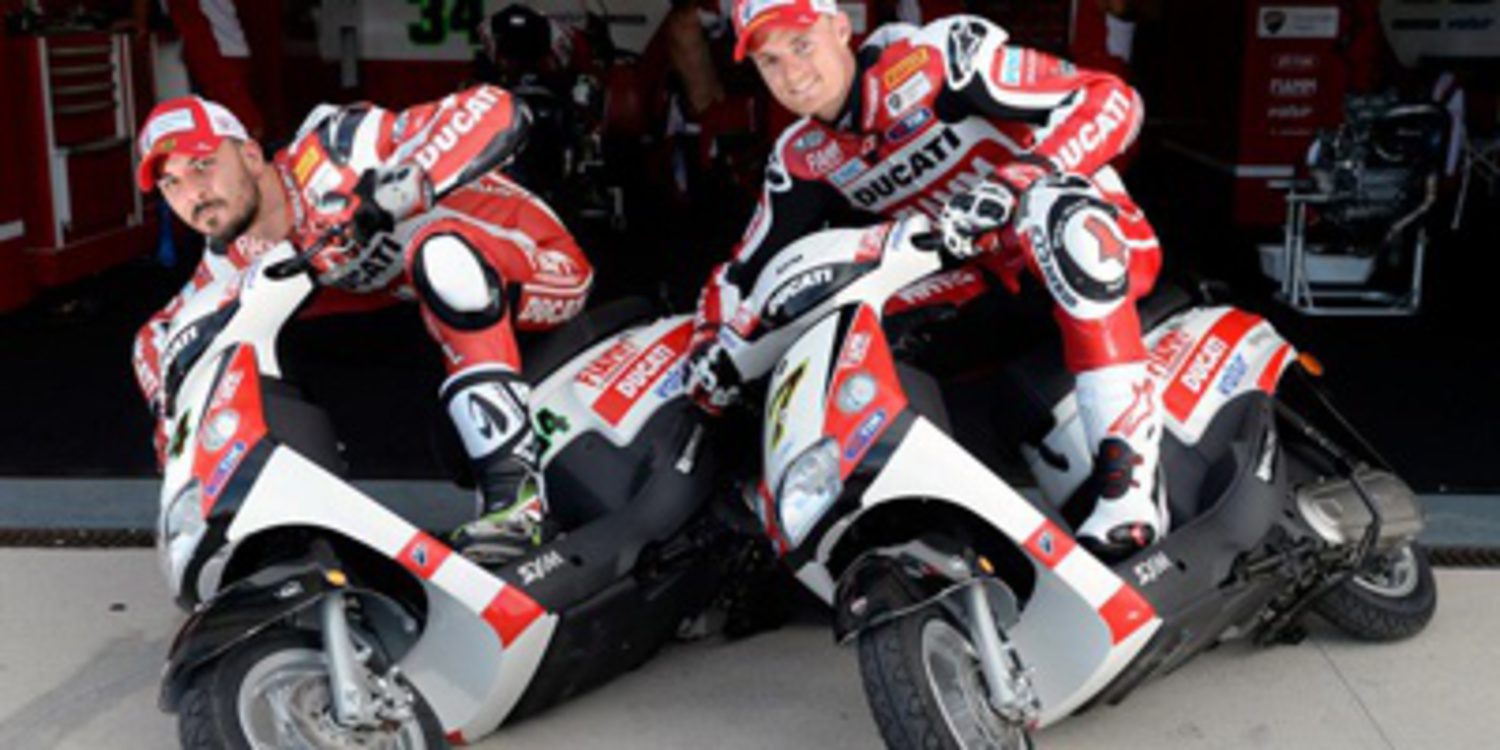 Davide Giugliano se anota el warm up WSBK en Aragón