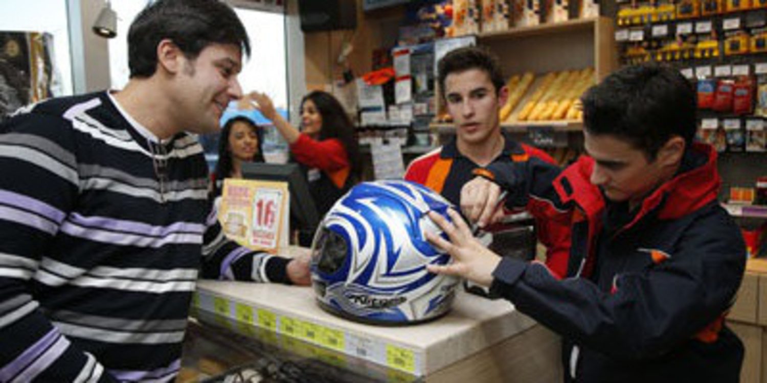 Marc Márquez y Dani Pedrosa en una 'cámara oculta'