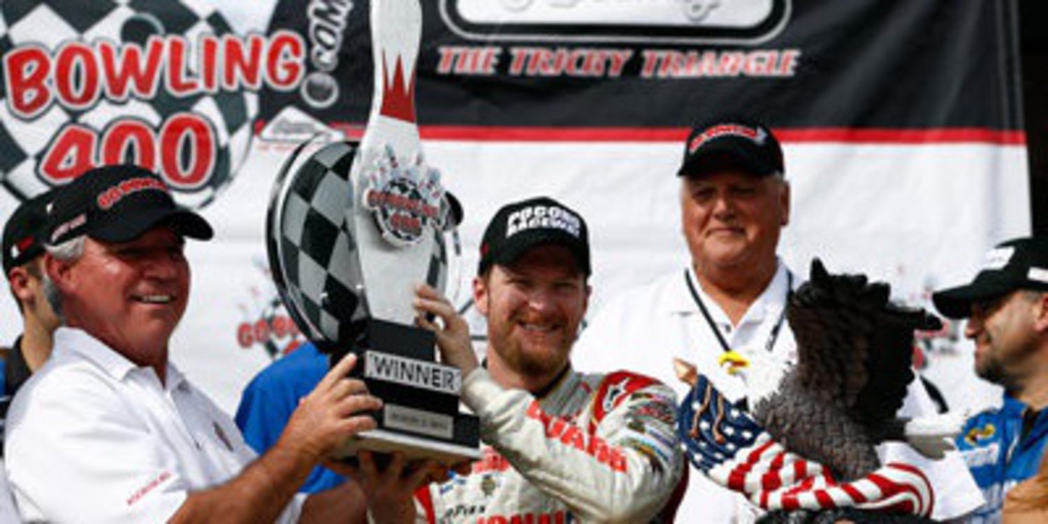Dale Earnhardt Jr. consigue el doblete en Pocono