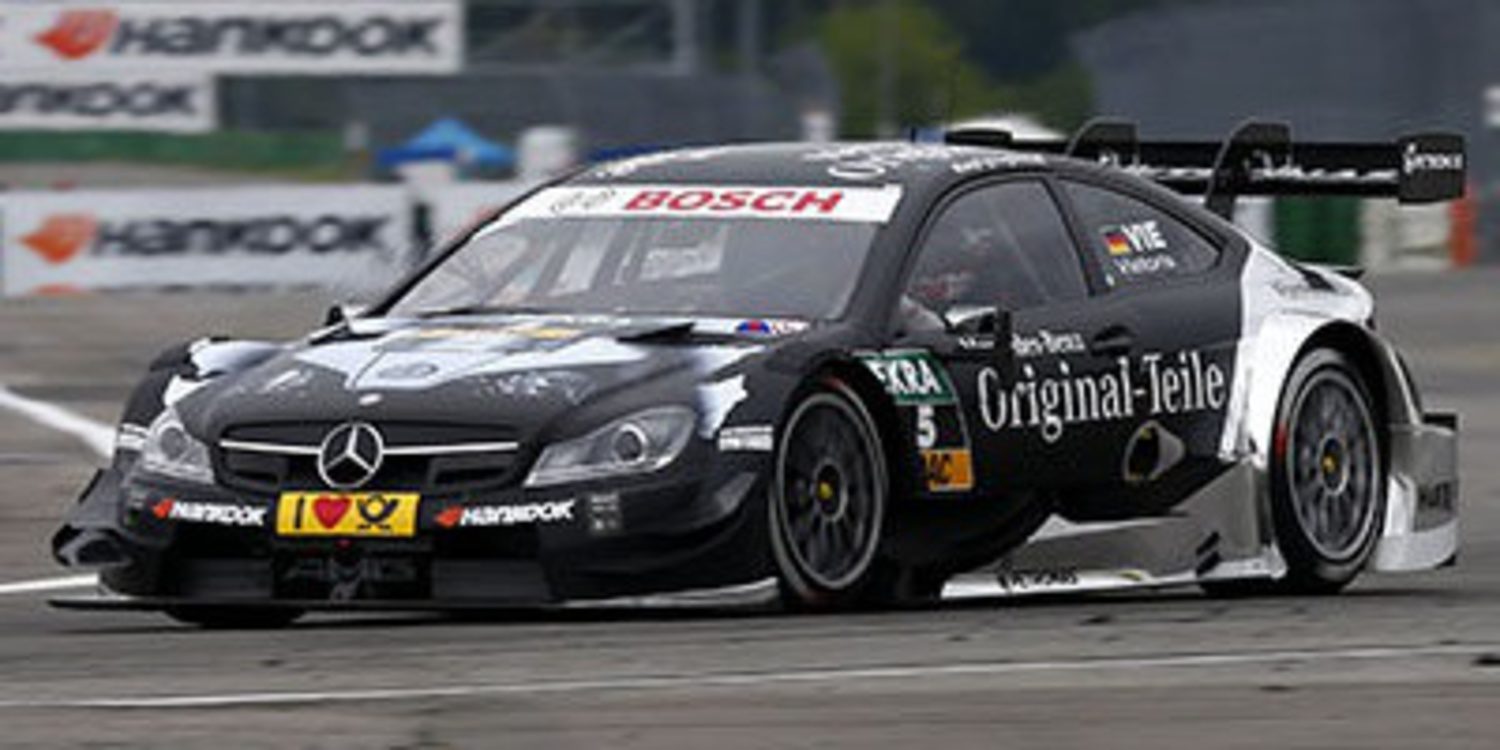 Adrien Tambay consigue la primera pole de su carrera en el DTM