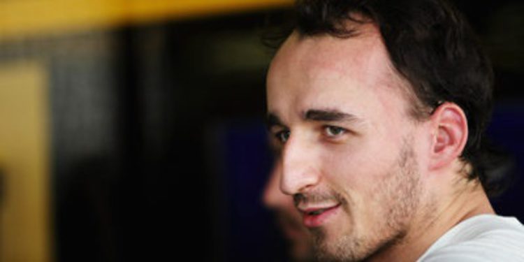 Robert Kubica, al mal tiempo buena cara en Argentina
