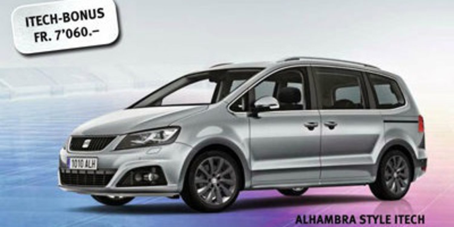 Equipamiento i-Tech llega al Seat Alhambra, Toledo y Mii