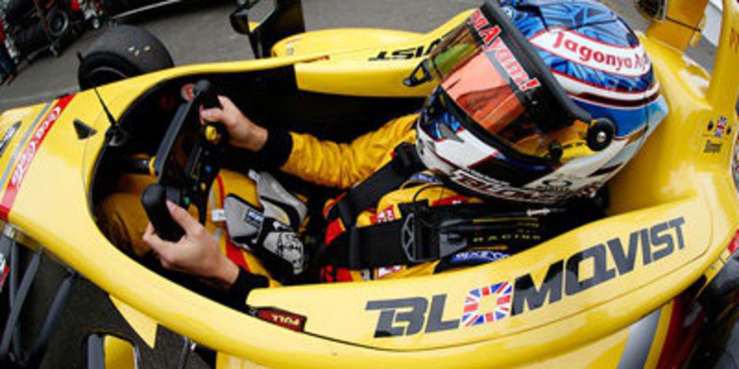Tom Blomqvist gana bajo la lluvia de Pau en F3