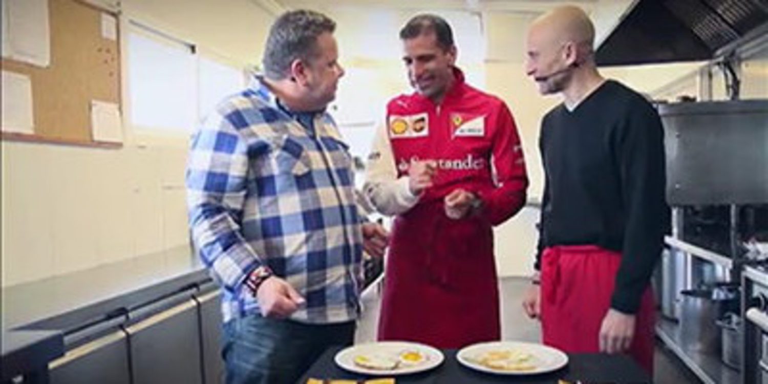 Lobato, Chicote y Gené se divierten en Montmeló