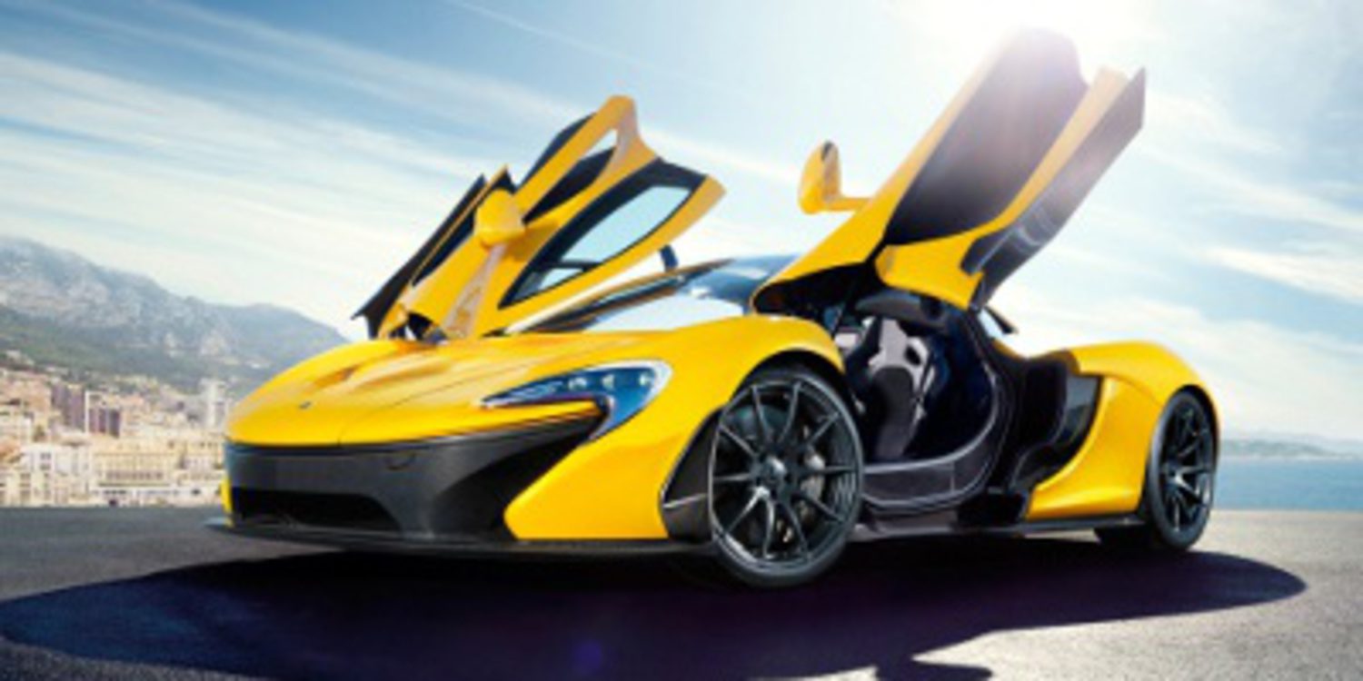 Leno al fin nos muestra su flamante McLaren P1