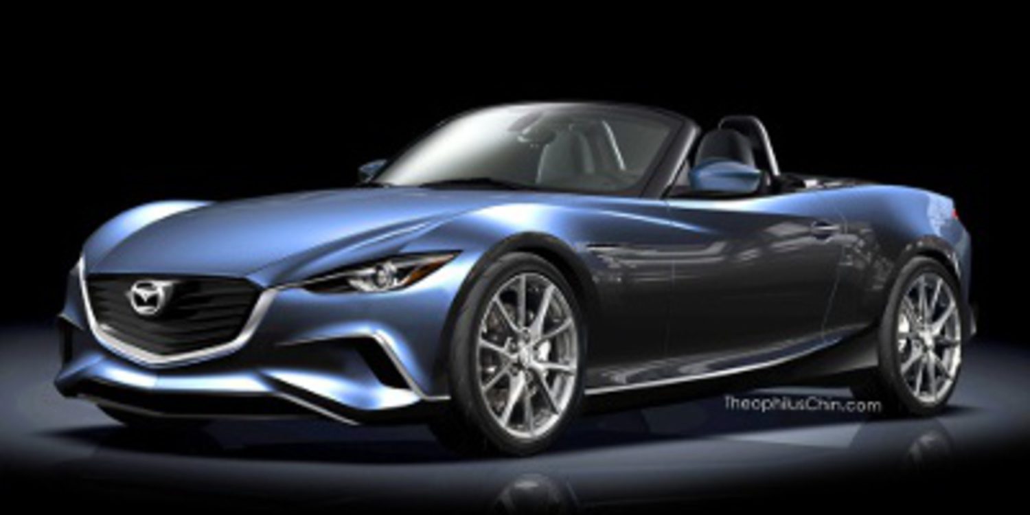 Recreación del próximo Mazda MX-5