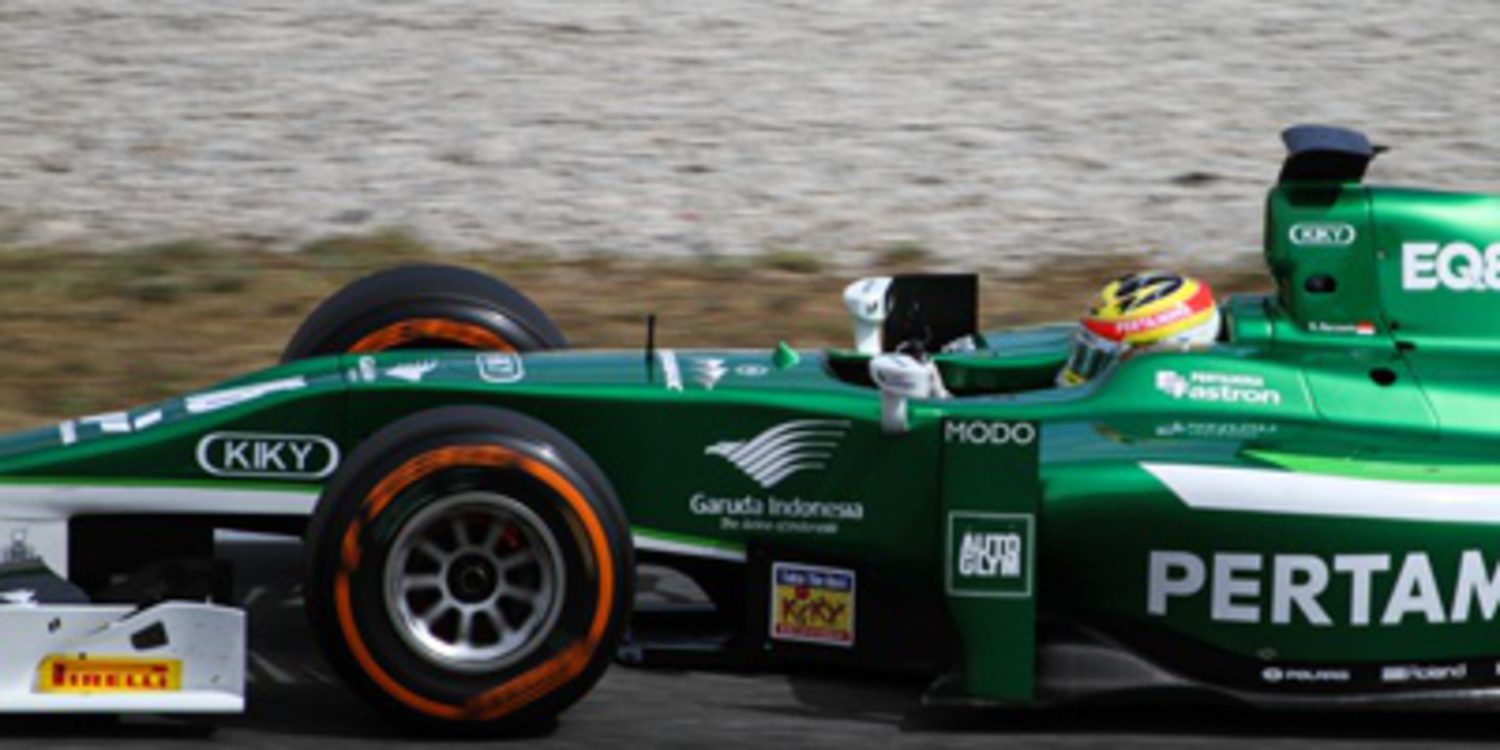 Las mejores imágenes de la GP2 y GP3 en Barcelona