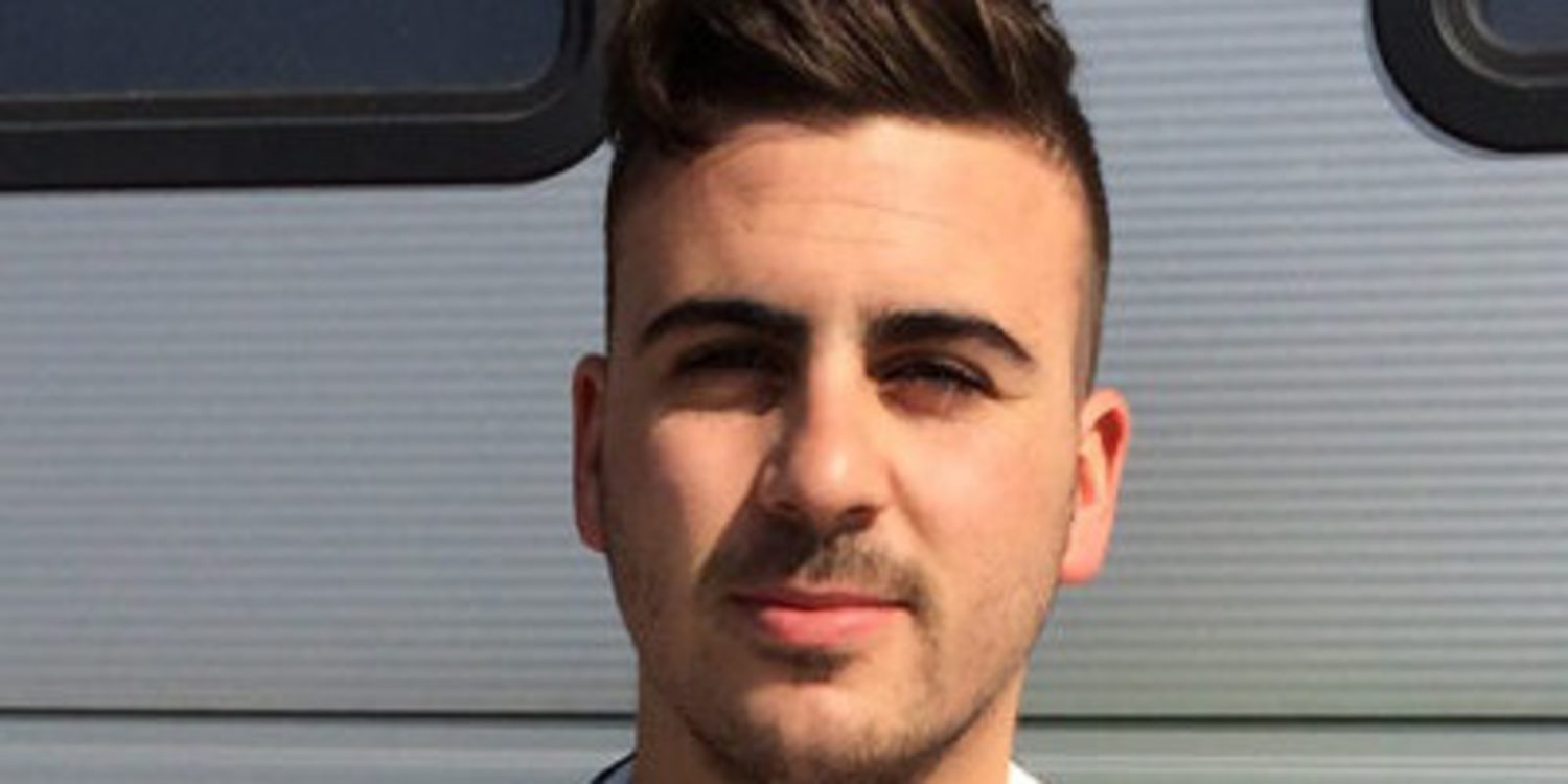 Romain Lanusse en la moto del Team Pedercini WSBK