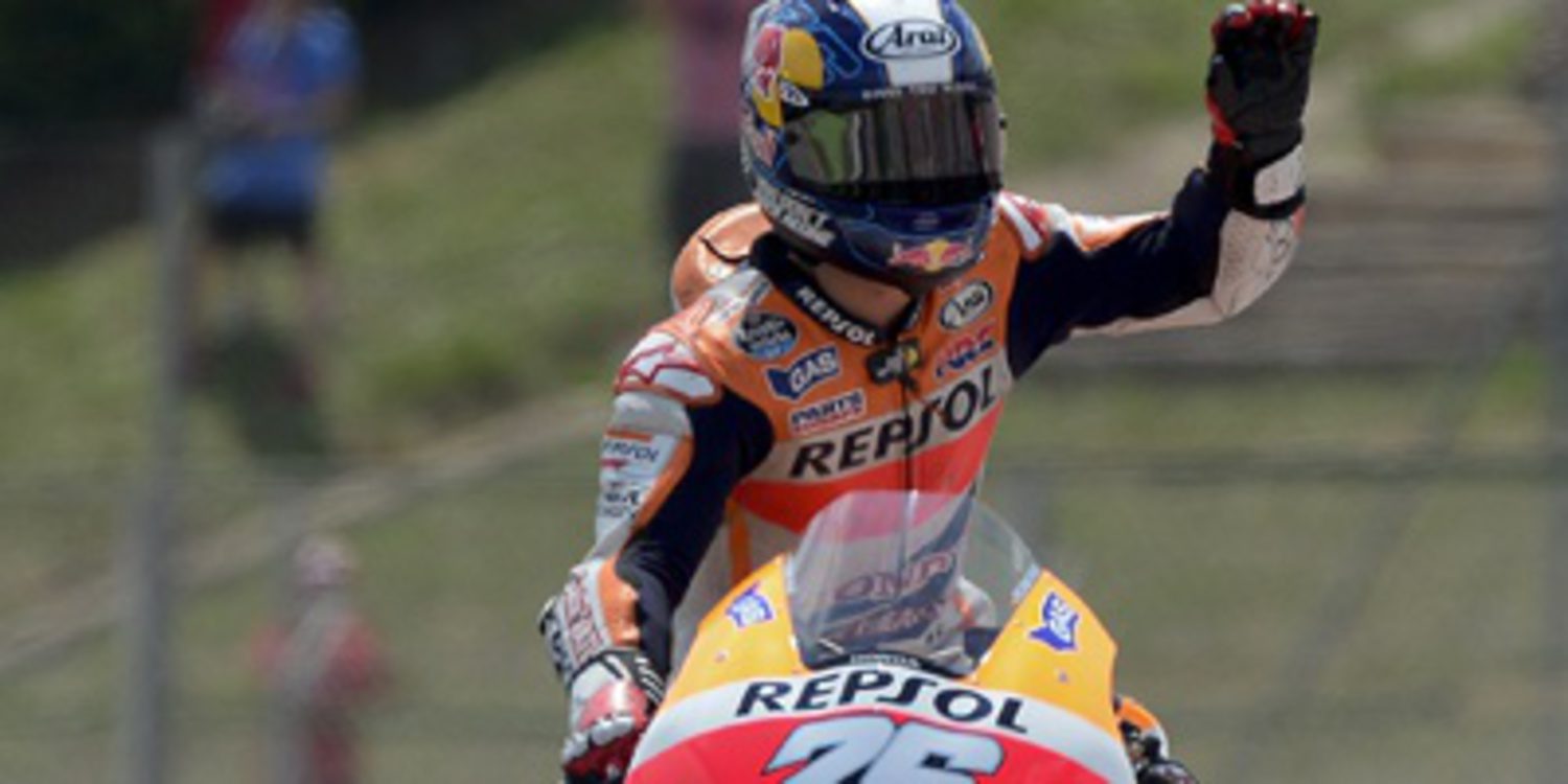 Warm up de MotoGP en Barcelona para Dani Pedrosa