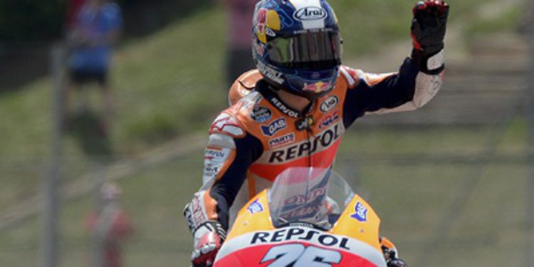 Warm up de MotoGP en Barcelona para Dani Pedrosa