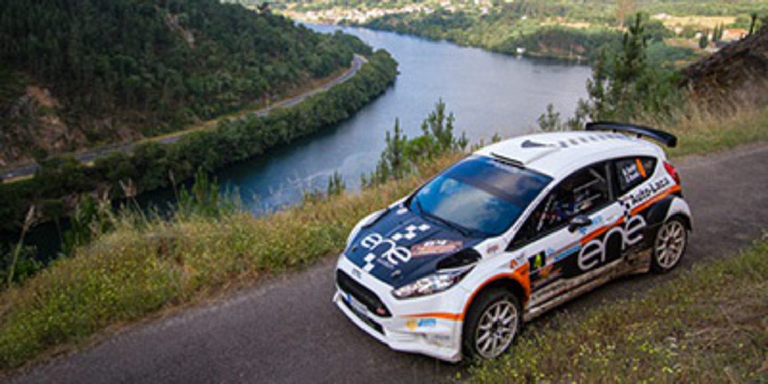 Miguel Fuster amo y señor del Rally de Ourense en el CERA