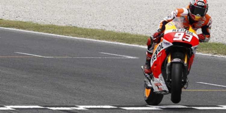 Marc Márquez domina el test post GP en Barcelona