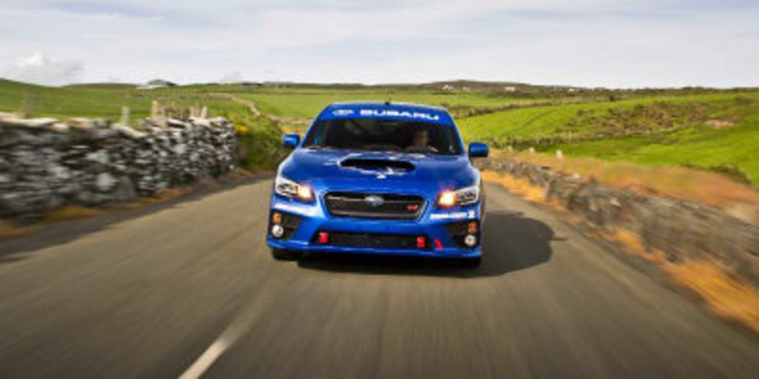 Nos subimos en el Subaru STI de Higgins: rey de Isla de Man