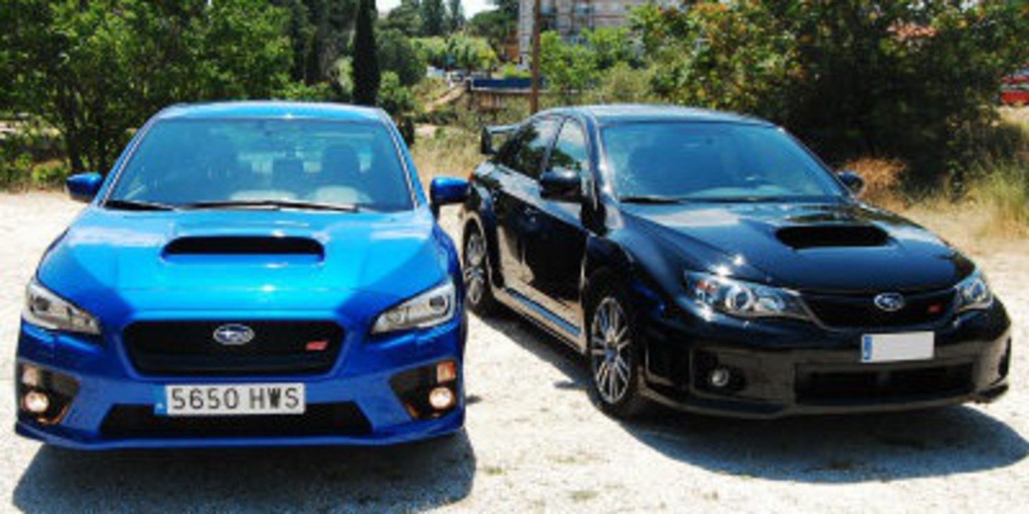 Test comparativo exclusivo: Subaru WRX STI 2011 vs STI 2015