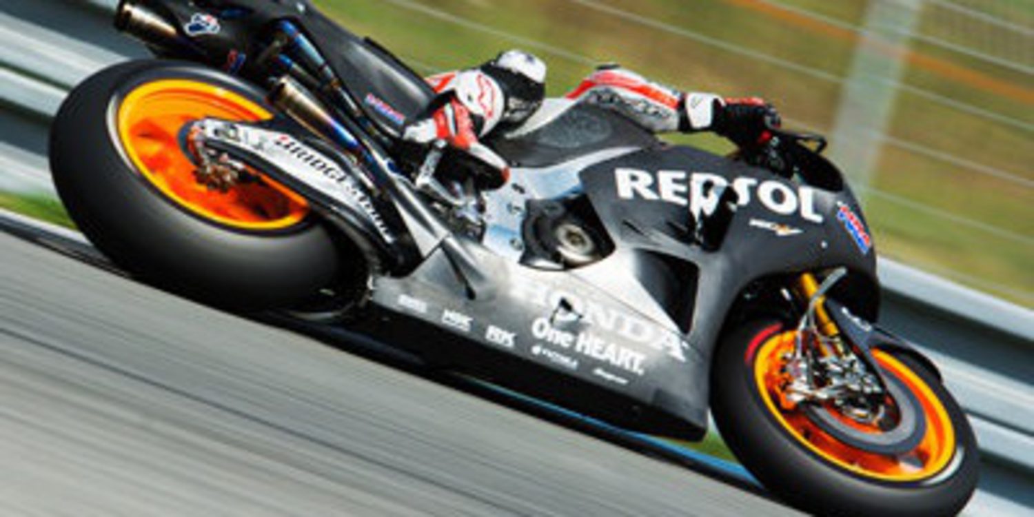 Estreno de la Honda RC213V 2015 en el test de Brno